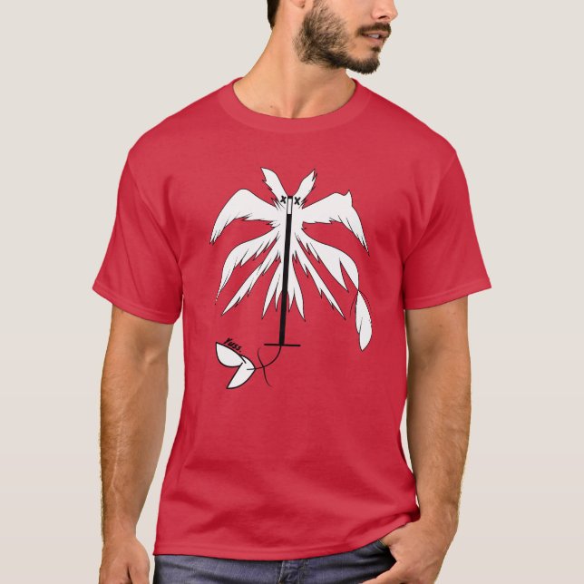 Fågel Anime Geek-designgåva T Shirt (Framsida)