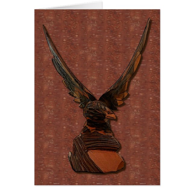 Fågel av Ber Hälsningskort (Framsidan)