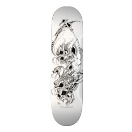 fågel av död mini skateboard bräda 18,5 cm