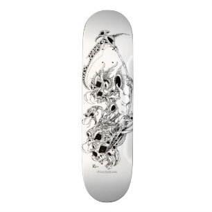 fågel av död mini skateboard bräda 18,5 cm