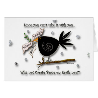 Fågel av fred OBS kort