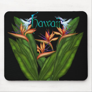 Fågel av paradiset Hawaii Mousepad Musmatta