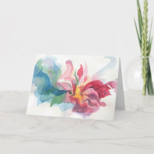 Fågel av paradiset Notecard Kort