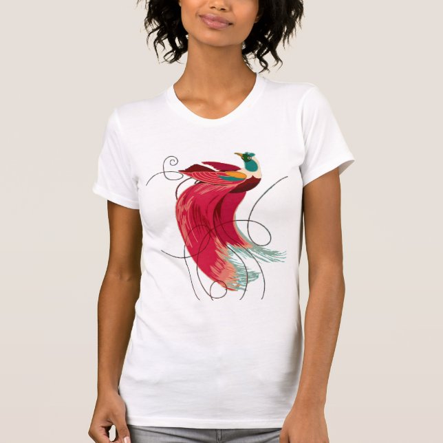 Fågel av paradiset tee (Framsida)