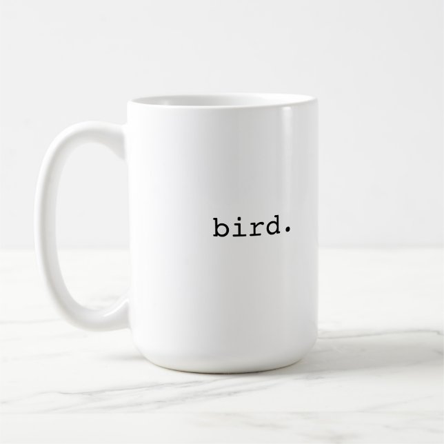 Fågel - brittisk slang kaffemugg (Vänster)