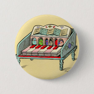 Fågel driven Harpsichord Knapp