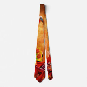 Fågel - Flamingo - Flamengo Dansare Slips
