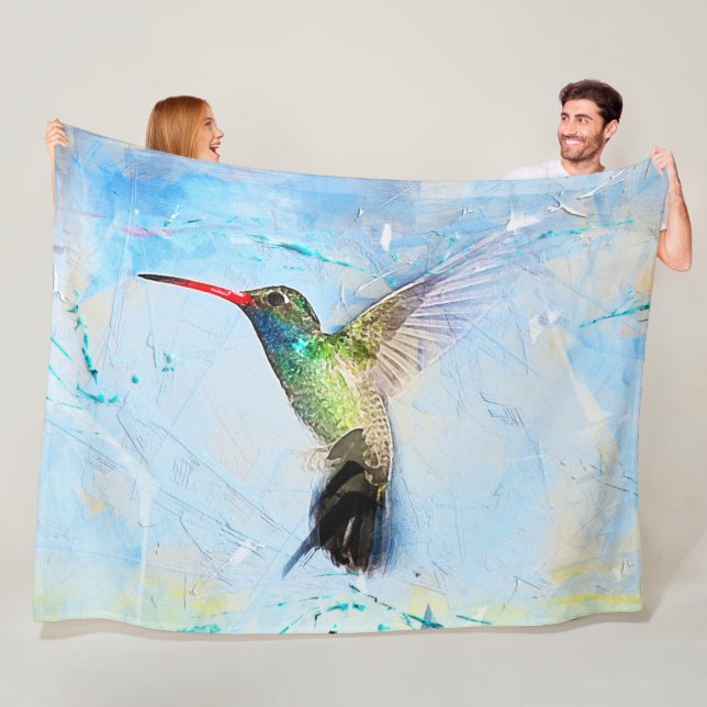 Fågel Fleecefilt (På plats)