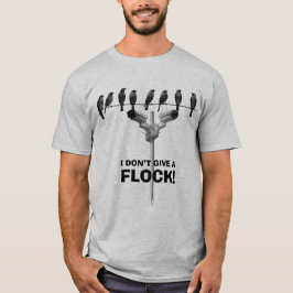 Fågel Flock - Rolig Flock Kamera T-shirt