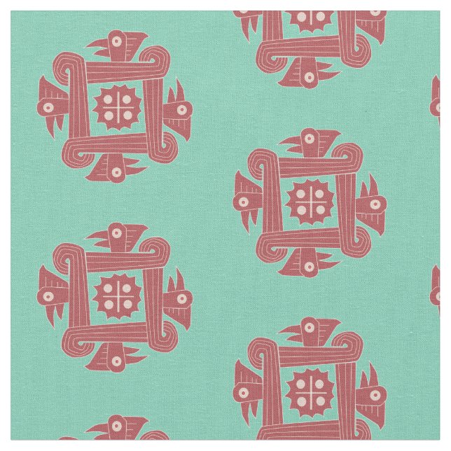 fågel för fyra riktning tyg (Närbild)