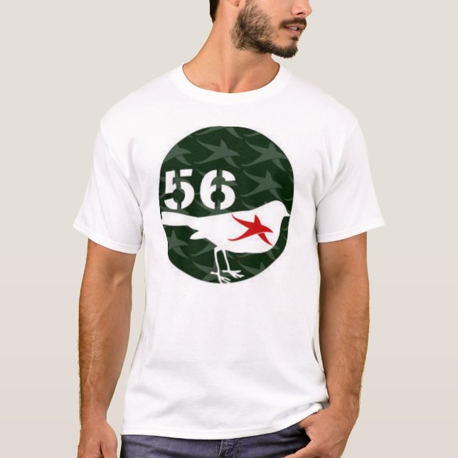 Fågel för jakt 56 tee shirt (Framsida)