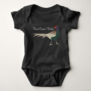 Fågel för ostkustbabypheasant t shirt
