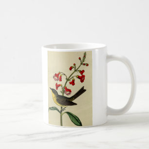 Fågel för vintageKirtlands sångare Kaffemugg