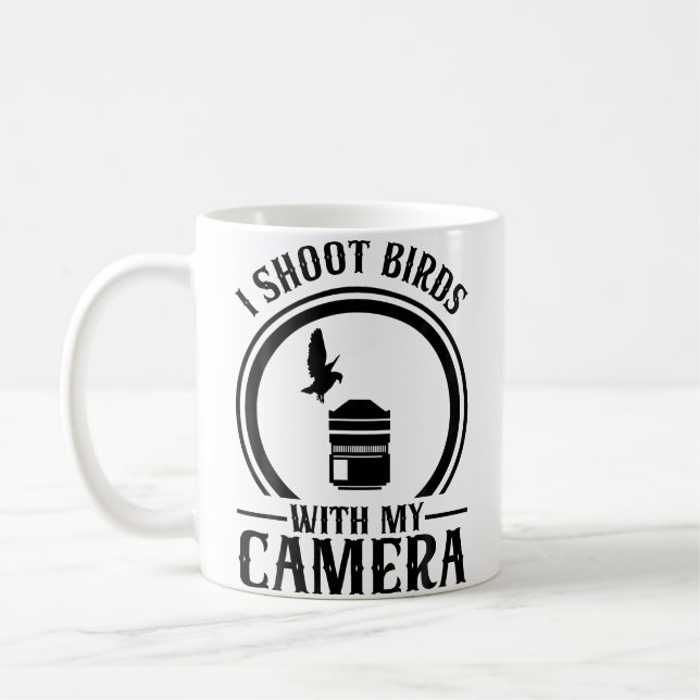 Fågel fotografering kaffemugg (Vänster)