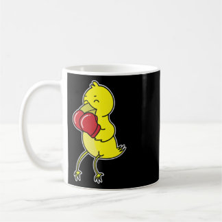 Fågel Gör Boxning Kaffemugg