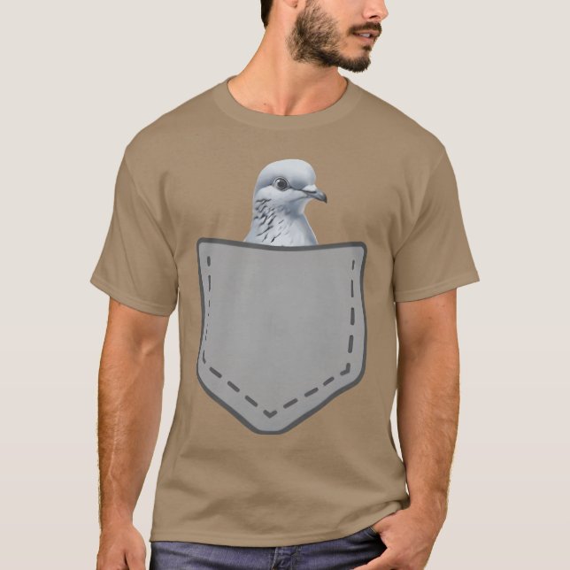 Fågel i dina vänner t shirt (Framsida)