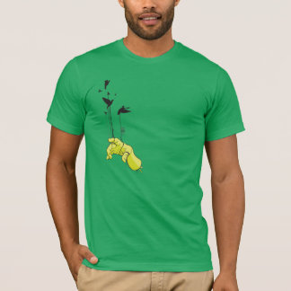 Fågel i räcka t-shirt