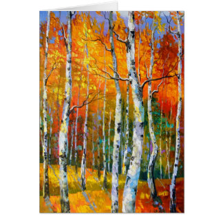 Fågel i solljus hälsningskort