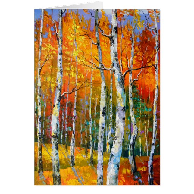 Fågel i solljus hälsningskort (Framsidan)