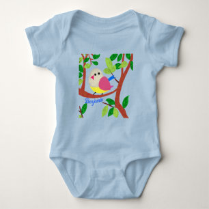Fågel i träd t shirt