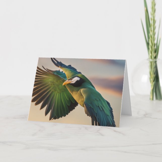 Fågel Inbjudan (Framsida)