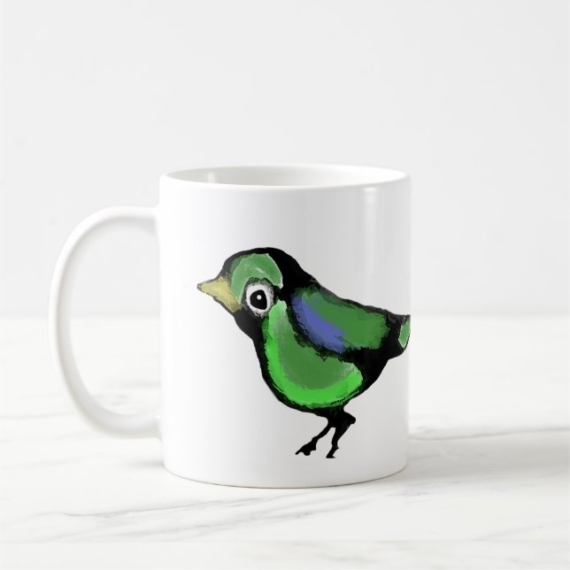 Fågel Kaffemugg (Vänster)