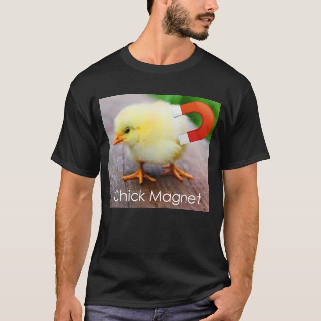 Fågel  Kycklingmagnet  Flickor flyger till dig T Shirt (Framsida)