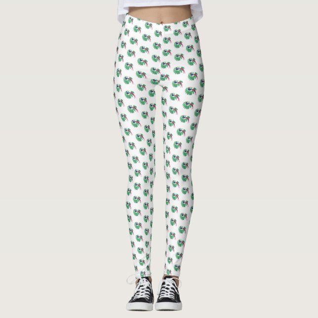 Fågel Leggings (Framsida)
