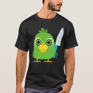 Fågel med knivar t shirt
