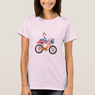 Fågel med måltid t shirt