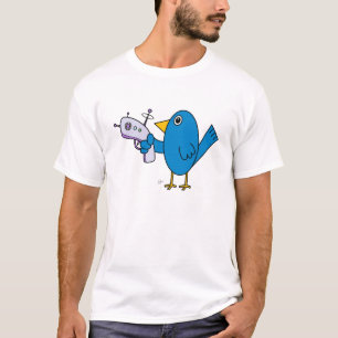 Fågel med Raygun (speciell upplaga) - Tee