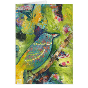 Fågel- och fjärilskort OBS kort