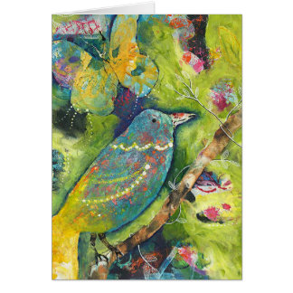 Fågel- och fjärilskort OBS kort