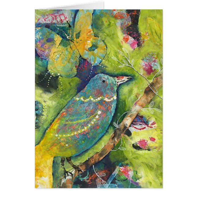 Fågel- och fjärilskort OBS kort (Framsidan)