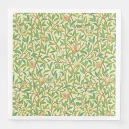 Fågel och granatäpple pappersservett