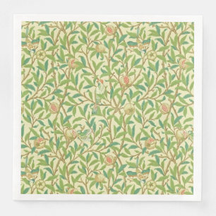 Fågel och granatäpple pappersservett