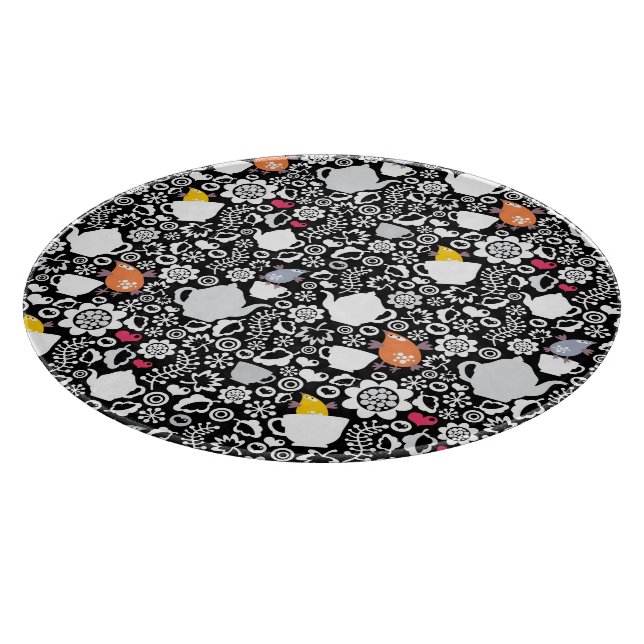 Fågel- och koppmönster (Hörn)