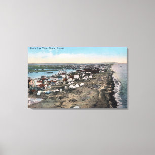 Fågel öga beskådar av TownNome, AK Canvastryck