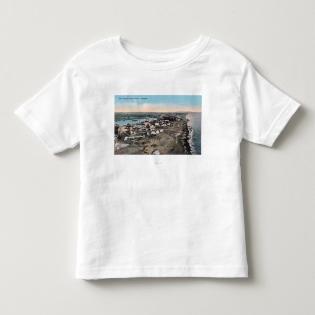 Fågel öga beskådar av TownNome, AK Tee Shirt (Framsida)