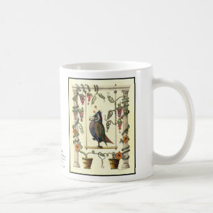 Fågel på gunga 15 uns. Kaffemugg