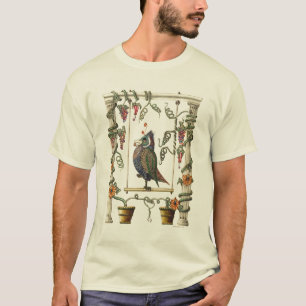 Fågel på gunga - Edun levande organisk T-tröja T Shirt