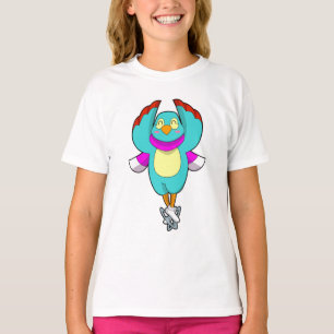 Fågel på isfärrocka med isskiffer.PNG T Shirt