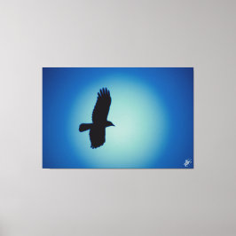 Fågel på postserie nr 6 canvastryck