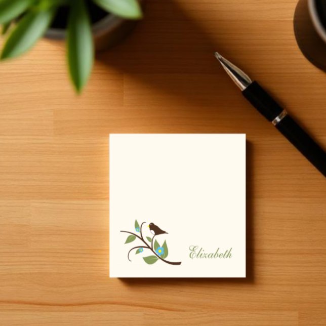 Fågel Post-it Block (Skapare uppladdad)