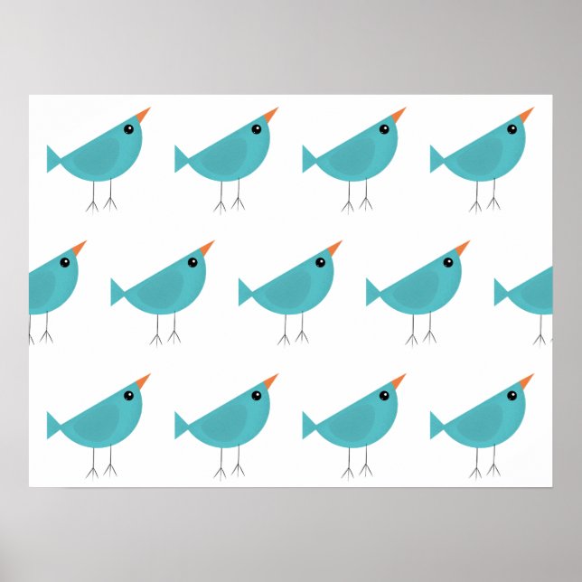 Fågel Poster (Framsidan)