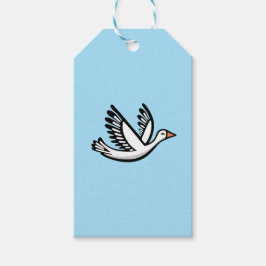 Fågel Presentetikett