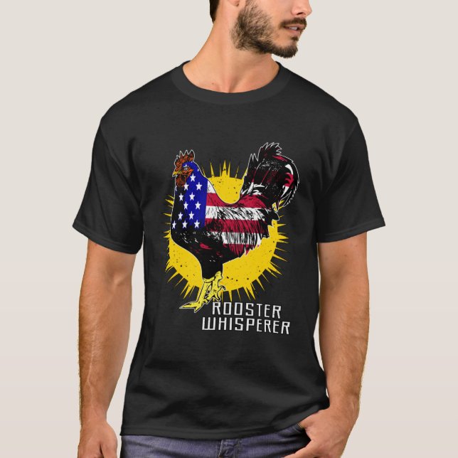 Fågel Sarcasm Kycklinguppfödning Tupp Tystare T Shirt (Framsida)