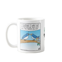 Fågel som bajsar blommor