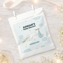 Fågel som bär kute Kid Det är en pojkinbjudan