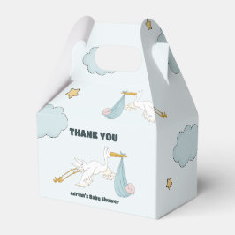 Fågel som bär kute Kid Det är en pojkinbjudan Presentaskar